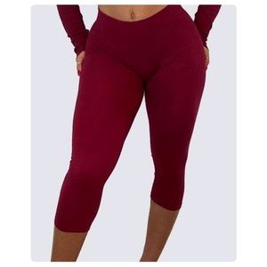 WBK Workouts by Katya cropped ribbed leggings
